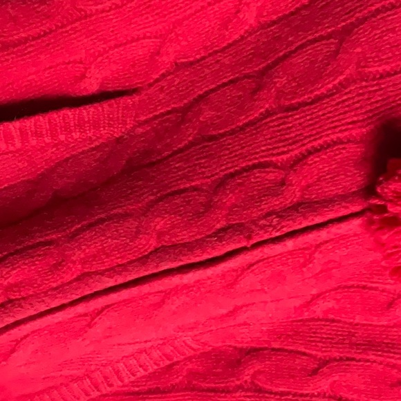 Women's Ralph Lauren Wool & Cashmere Sweater / Red / Size S - Picture 14 of 15